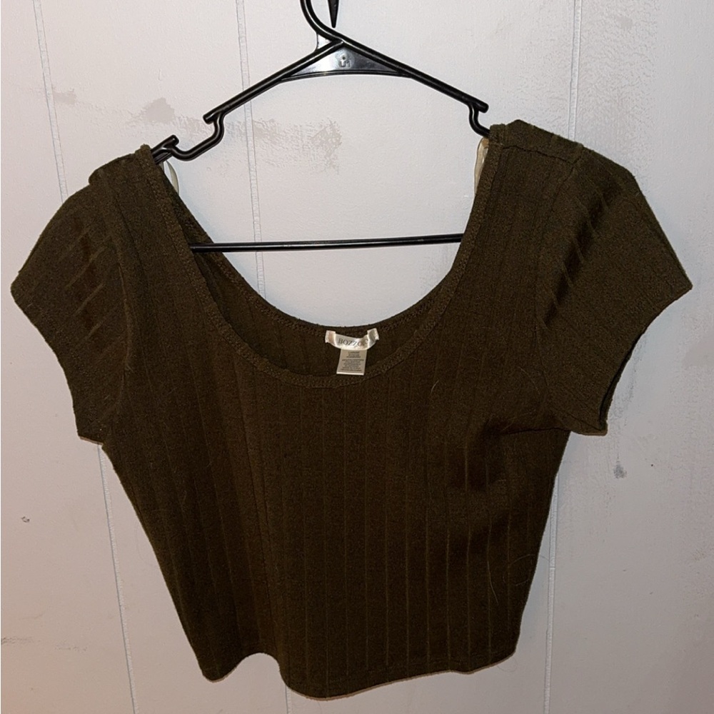 Short Sleeve Crop Top